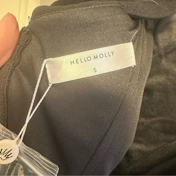 Hello Molly Tokyo Rose Midi dress black Size Small - Picture 8 of 8